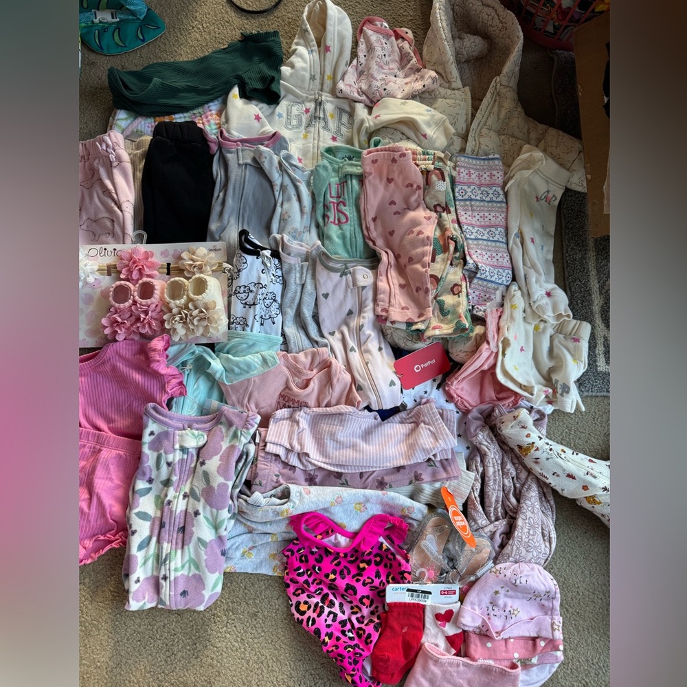 3-6 baby girl lot